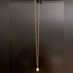 🆕 18” Sterling Silver Freshwater Pearl Necklace